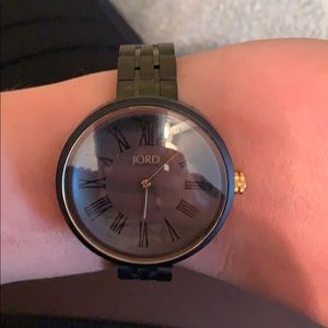 Jord Cassia Ebony & Sable Watch